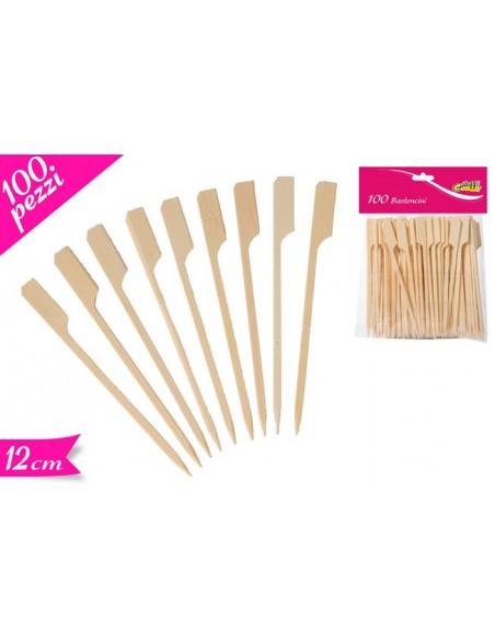 SET 100 BASTONCINI PARTY 12CM SET 100 BASTONCINI PARTY 12CM