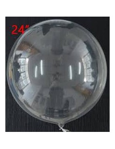 PALLONE 24" PVC TRASPARENTE S/VALVOLA