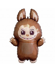 PALLONE MYLAR BAD BUNNY BROWN 45X67 - L'Officina delle feste