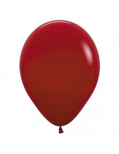 PALLONE LATTICE 12" IMPERIAL RED (016)  30CM 50PZ