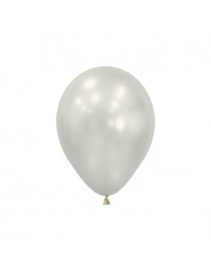 PALLONE LATTICE 12" SILK OYSTER WHITE (806) 30CM 50PZ