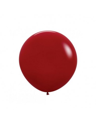 PALLONE LATTICE 24" IMPERIAL RED(016) 60CM 3PZ - L'Officina