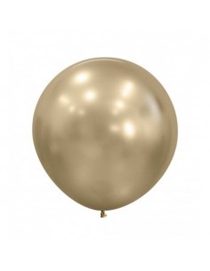 PALLONE LATTICE 24" SILK GOLD DUST (870)  60CM 3PZ