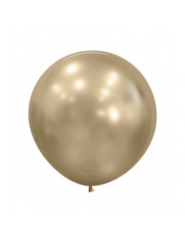 PALLONE LATTICE 24" SILK GOLD DUST (870)  60CM 3PZ