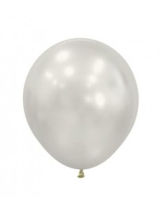 PALLONE LATTICE 5" SILK OYSTER WHITE (806) 50PZ - L'Officina