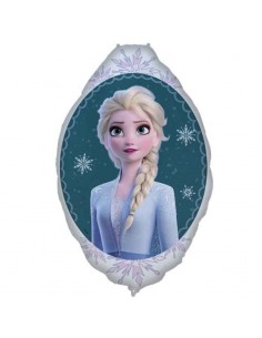 PALLONE MYLAR SPECCHIO ELSA FROZEN 68X90CM
