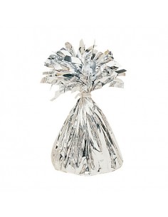 PESO PER PALLONCINI CIUFFO ARGENTO 170GR 6X11CM
