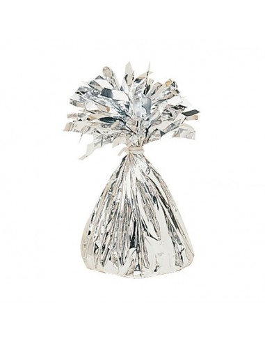 PESO PER PALLONCINI CIUFFO ARGENTO 170GR 6X11CM