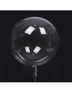 PALLONE 10" PVC TRASPARENTE S/VALVOLA