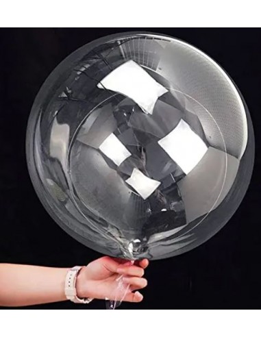 PALLONE 36" PVC TRASPARENTE S/VALVOLA