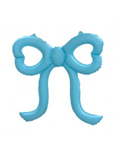 PALLONE MYLAR FIOCCO CELESTE 53X51CM