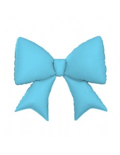 PALLONE MYLAR FIOCCO CELESTE 98X75CM