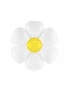 PALLONE PVC FIORE MARGHERITA 60X46CM CON VALVOLA