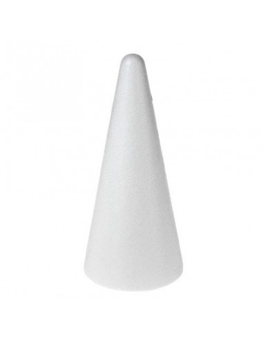 CONO POLISTIROLO BASE 10CM H. 25CM