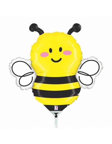PALLONE MYLAR MINISHAPE 14" APE BEE 35CM - L'Officina delle