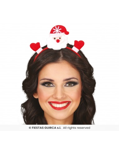 CERCHIETTO CON BABBO NATALE