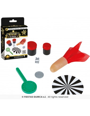 BOX 4 GIOCHINI DI MAGIA BAMBINI - L'Officina delle feste