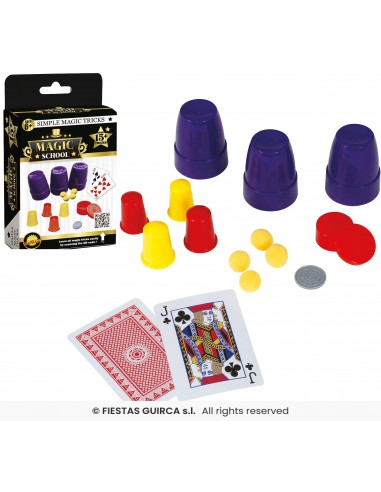 BOX 4 GIOCHINI DI MAGIA BAMBINI - L'Officina delle feste