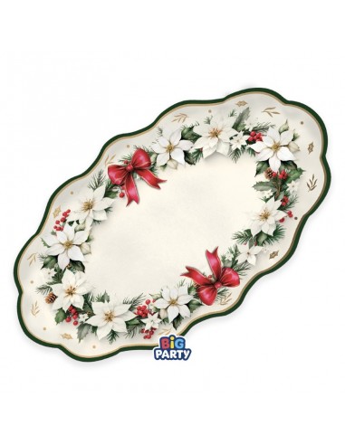 2 RAVIERE 36X20CM VINTAGE CHRISTMAS