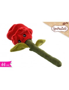 ROSA ROSSA IN PELUCHE 44CM - L'Officina delle feste