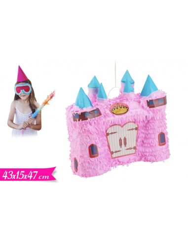 PENTOLACCIA PINATA CASTELLO IN CARTA 43X15X47CM