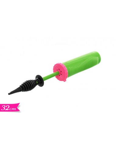 POMPA MANUALE A DOPPIA MANDATA PER PALLONCINI 32CM - L'Officina