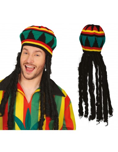 CAPPELLO RASTA CON CAPELLI
