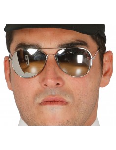 OCCHIALI SPECCHIATI A GOCCIA POLIZIA - L'Officina delle feste