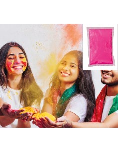 SACCHETTO 200 GR DI POLVERE FUCSIA