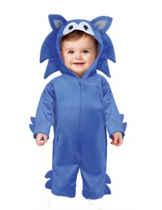 COSTUME BABY RICCIO HEDGEDOG BLU  18 – 24 MESI