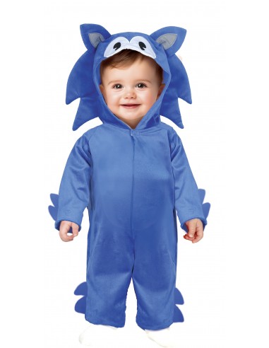 COSTUME BABY RICCIO HEDGEDOG BLU  18 – 24 MESI