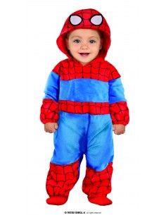 COSTUME BIMBO SPIDER  2 -3 ANNI ALTA QUALITA'