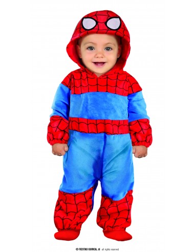 COSTUME BIMBO SPIDER  2 -3 ANNI ALTA QUALITA'