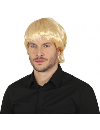 PARRUCCA UOMO BIONDA CON FRANGIA