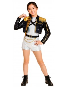 COSTUME BIMBA K-POP STAR SILVER TG. 10- 12 ANNI
