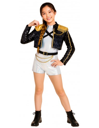 COSTUME BIMBA K-POP STAR SILVER TG. 10- 12 ANNI