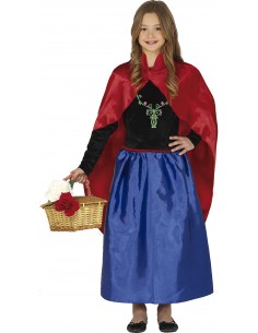 COSTUME BIMBA PRINCIPESSA ANNA 5 - 6 ANNI