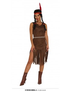 COSTUME DONNA INDIANA D'AMERICA TG. S 38 - 40