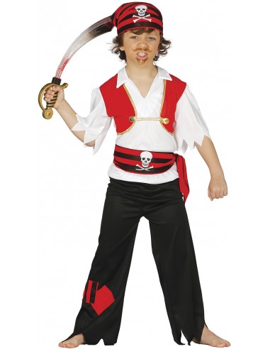 COSTUME PIRATA CORSARO BIMBO 3 - 4 ANNI