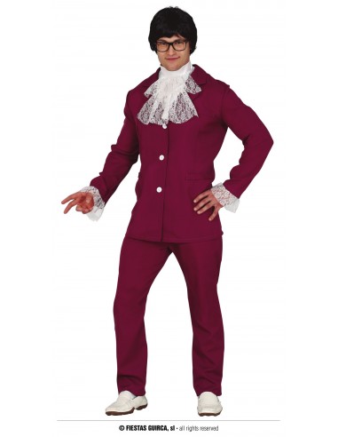 COSTUME UOMO NERD SPY TG. M 48 - 40