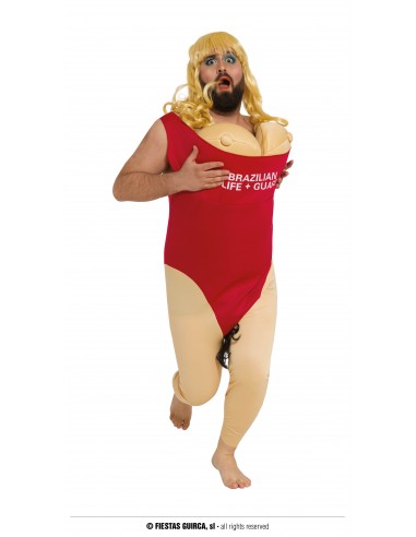 COSTUME DIVERTENTE BAGNINO ADULTO TG. M 48 - 50 - L'Officina