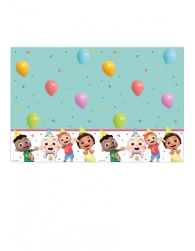 TOVAGLIA PLASTICA 120X180 CM COCOMELON 1PZ - L'Officina delle