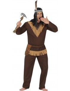 COSTUME INDIANO D'AMERICA UOMO TG XL 52-54 - L'Officina delle