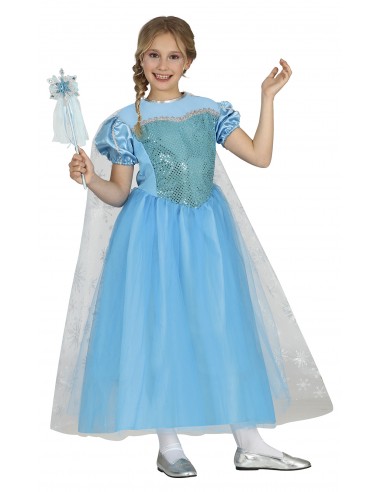 COSTUME BIMBA REGINA DI GHIACCIO 3- 4 ANNI - L'Officina delle