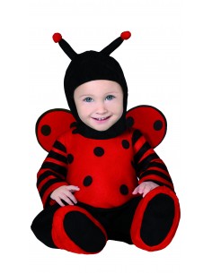 COSTUME COCCINELLA BABY 18 - 24 MESI - L'Officina delle feste