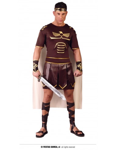COSTUME GLADIATORE ROMANO UOMO TG.XL 52-54 - L'Officina delle