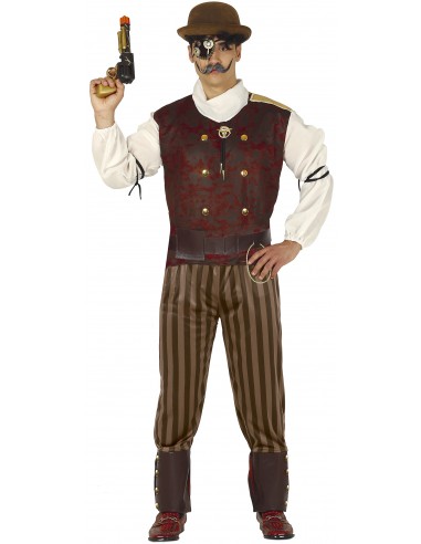 COSTUME UOMO STEAMPUNK TG. M 48-50