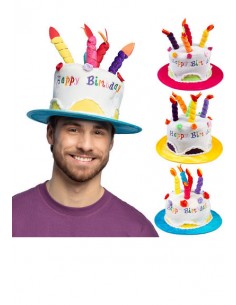 CAPPELLO HAPPY BIRTHDAY CON CANDELINE