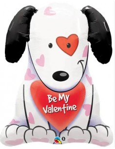 PALLONE MYLAR 31" CANE BE MY VALENTINE 79CM