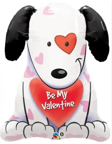 PALLONE MYLAR 31" CANE BE MY VALENTINE 79CM